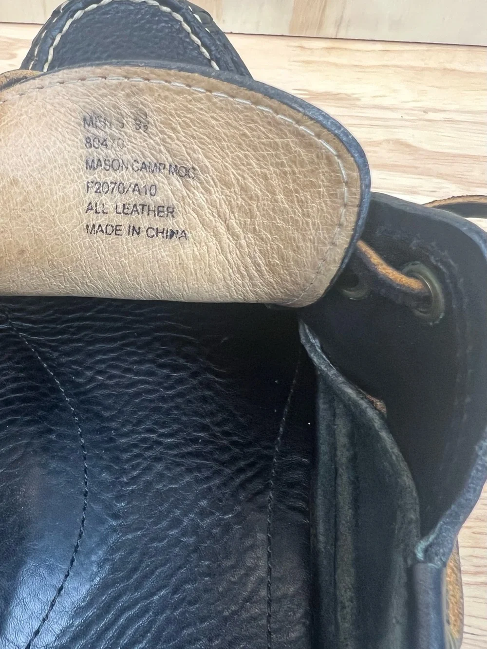 Frye Boat Shoes Size 8.5 Black Leather Loafers #Preppy #Loungewear